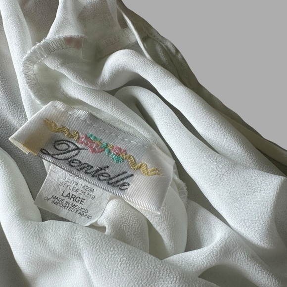 Vintage Sheer Dentelle Slip Dress - Picture 6 of 8